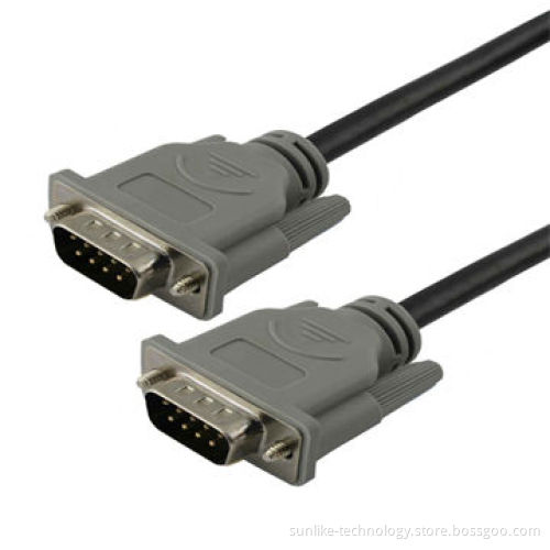 VGA Cable with PE Insulation, 85% Coverage and Molding Type